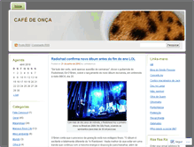 Tablet Screenshot of cafedeonca.wordpress.com