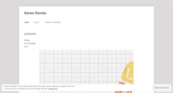 Desktop Screenshot of karendavies.wordpress.com