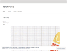 Tablet Screenshot of karendavies.wordpress.com