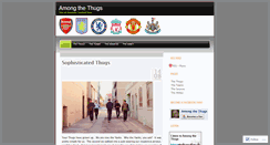 Desktop Screenshot of amongthethugs.wordpress.com