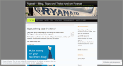 Desktop Screenshot of flyryanair.wordpress.com