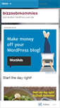Mobile Screenshot of bizzeebmommies.wordpress.com