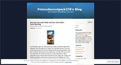 Desktop Screenshot of fmiccubscoutpack276.wordpress.com