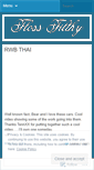Mobile Screenshot of flossfilthy.wordpress.com