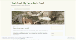 Desktop Screenshot of paintinghorse.wordpress.com
