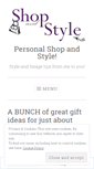 Mobile Screenshot of personalshopandstyle.wordpress.com