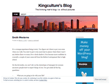 Tablet Screenshot of kingculture.wordpress.com