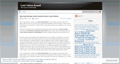 Desktop Screenshot of lvkeepall.wordpress.com