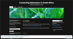 Desktop Screenshot of networkinginsa.wordpress.com