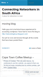 Mobile Screenshot of networkinginsa.wordpress.com