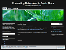 Tablet Screenshot of networkinginsa.wordpress.com