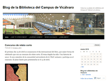 Tablet Screenshot of bibliotecavic.wordpress.com