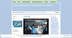 Desktop Screenshot of ginasioexperimentalcarioca.wordpress.com