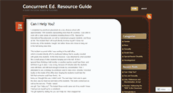 Desktop Screenshot of conedresourceguide.wordpress.com