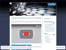 Tablet Screenshot of lbacker.wordpress.com