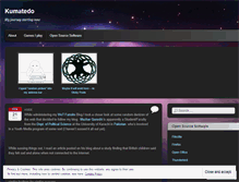 Tablet Screenshot of kumatedo.wordpress.com