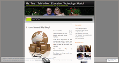 Desktop Screenshot of mstina.wordpress.com
