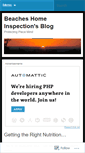 Mobile Screenshot of beacheshomeinspection.wordpress.com