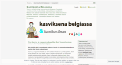 Desktop Screenshot of kasviksenabelgiassa.wordpress.com