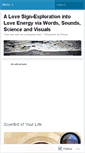 Mobile Screenshot of alovesign.wordpress.com