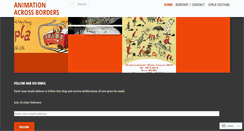 Desktop Screenshot of animacrossborders.wordpress.com