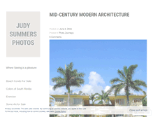 Tablet Screenshot of judysummersphotos.wordpress.com