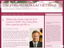 Tablet Screenshot of cachmanghoalaivietnam1.wordpress.com