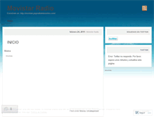 Tablet Screenshot of movistarradio.wordpress.com