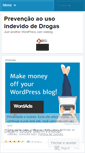 Mobile Screenshot of prevencaoaousoindevidodedrogas.wordpress.com