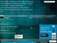 Tablet Screenshot of prevencaoaousoindevidodedrogas.wordpress.com