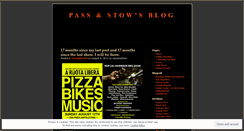 Desktop Screenshot of passandstow.wordpress.com