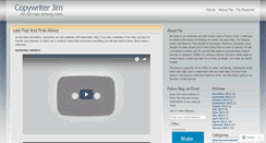 Desktop Screenshot of copywriterjim.wordpress.com