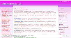Desktop Screenshot of lifechums.wordpress.com
