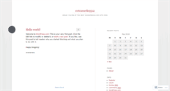 Desktop Screenshot of cotxueserlo9512.wordpress.com