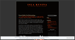 Desktop Screenshot of islakusina.wordpress.com