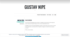 Desktop Screenshot of gustavnipe.wordpress.com