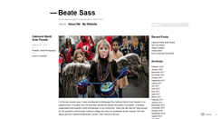 Desktop Screenshot of beatesass.wordpress.com