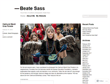 Tablet Screenshot of beatesass.wordpress.com