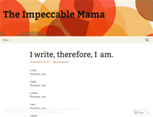 Tablet Screenshot of mamaandpapa.wordpress.com