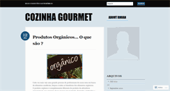 Desktop Screenshot of cozinhagourmet.wordpress.com