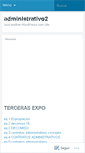 Mobile Screenshot of administrativo2.wordpress.com