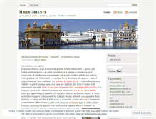 Tablet Screenshot of milleorienti.wordpress.com