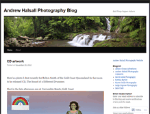 Tablet Screenshot of andrewhalsallphotography.wordpress.com
