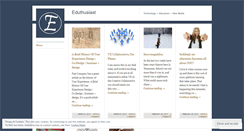 Desktop Screenshot of eduthusiast.wordpress.com