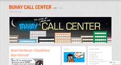 Desktop Screenshot of buhaycallcenter.wordpress.com