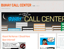 Tablet Screenshot of buhaycallcenter.wordpress.com