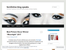 Tablet Screenshot of fernonline.wordpress.com