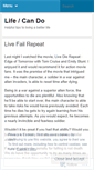 Mobile Screenshot of lifecando.wordpress.com