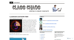 Desktop Screenshot of classchaos.wordpress.com