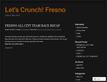 Tablet Screenshot of crunchfresno.wordpress.com